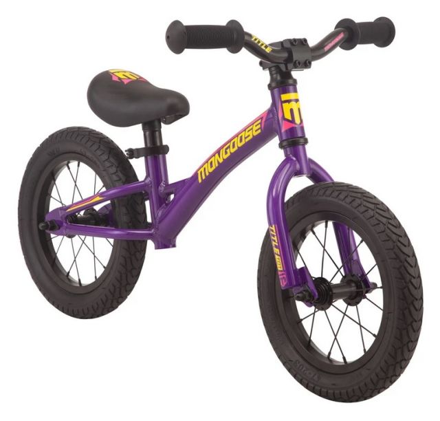 Mongoose Title Tot Balance Bike Purple