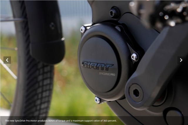 Giant Fastroad E+ EX Pro 2020 Action 3