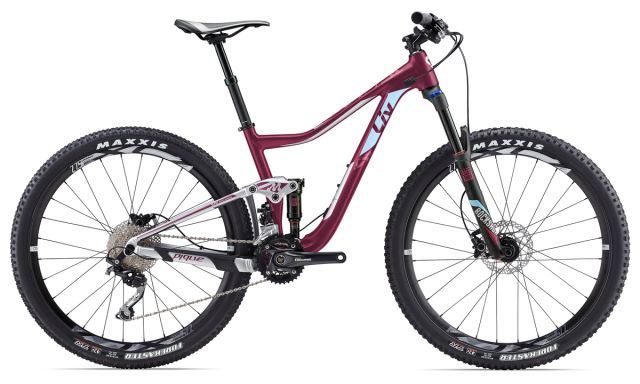 liv dual suspension mountain bike