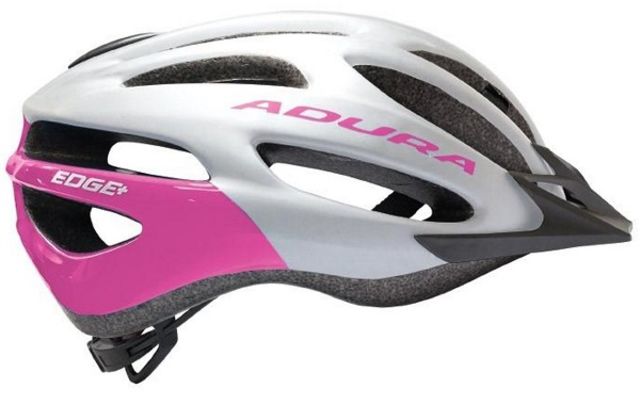 Adura Edge+ Helmet - White/Pink