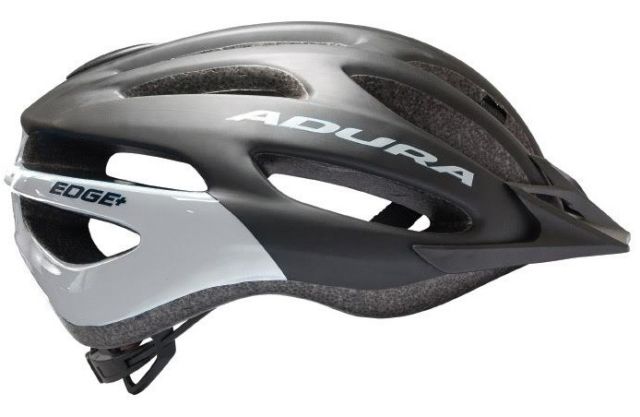 Adura Edge+ Helmet - Black/Silver
