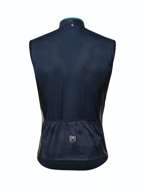 Santini Fine Vest - Blue