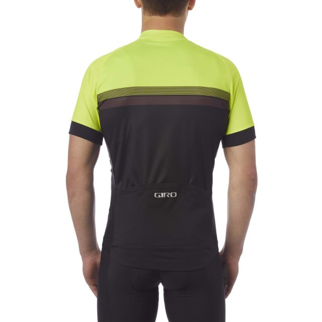 Giro Chrono Sport Mens Jersey - Black/Yellow