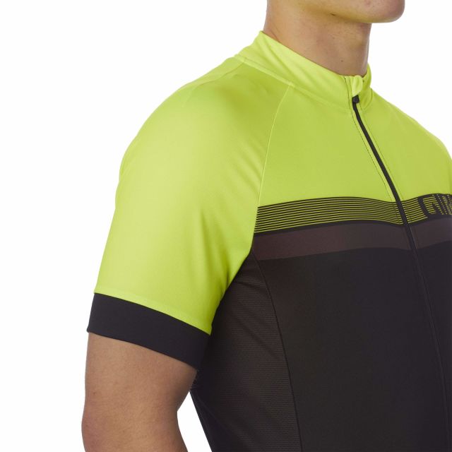 Giro Chrono Sport Mens Jersey - Black/Yellow