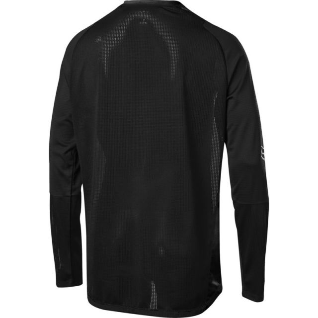 Fox Defend Foxhead Long Sleeve Jersey - Black
