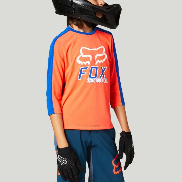 Fox Youth Ranger DriRelease 3/4 Jersey 2021 - Atomic Punch