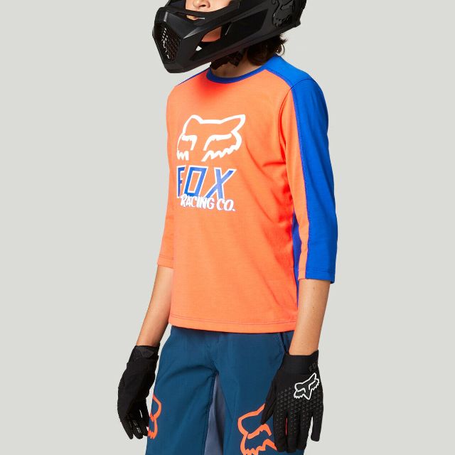 Fox Youth Ranger DriRelease 3/4 Jersey 2021 - Atomic Punch