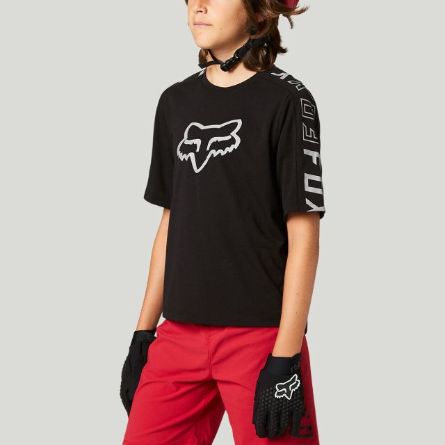 Fox Youth Ranger DriRelease Short Sleeve Jersey 2021 - Black