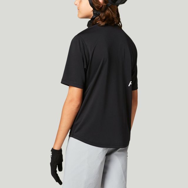 Fox Youth Ranger Short Sleeve Jersey 2021 - Black
