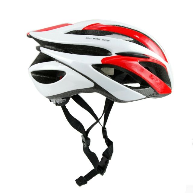 Netti Phoenix Road Helmet – White/Red