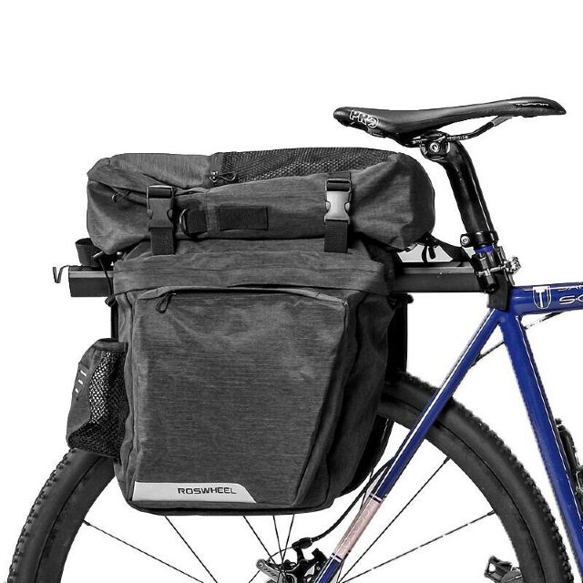 Roswheel 3-in-1 Triple Pannier Set 35L - Grey
