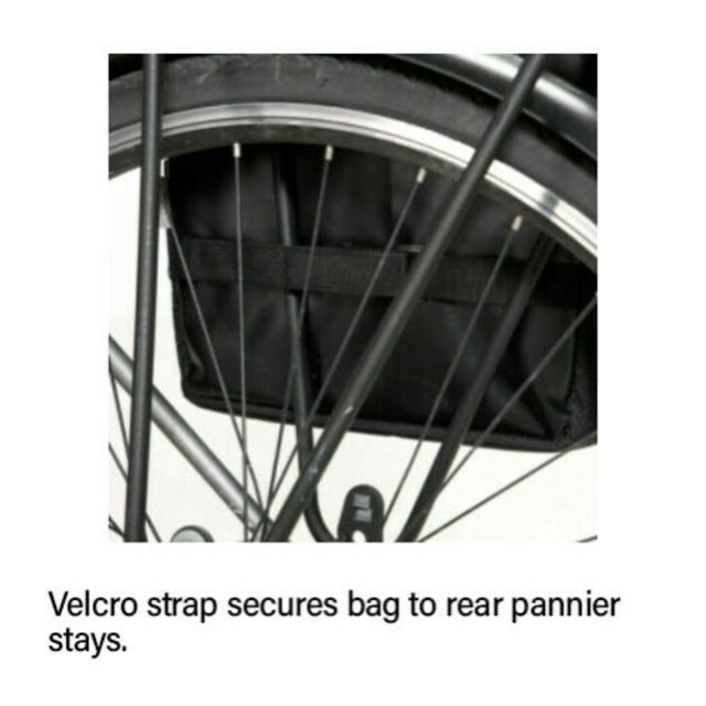 Sahoo Single Pannier Bag 15L - Black