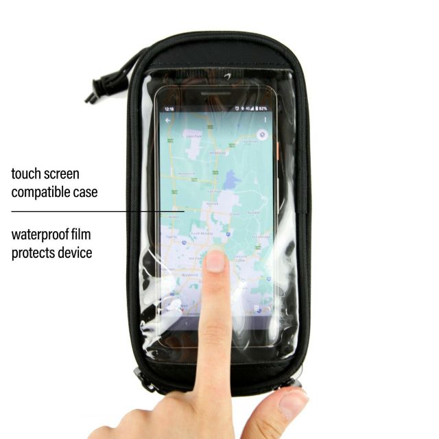 Sahoo Water Resistant Top Tube Bag with Phone Case