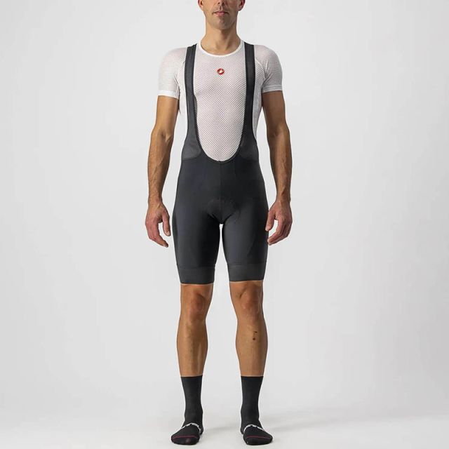 Castelli Entrata Bib Shorts - Black | Ivanhoe Cycles