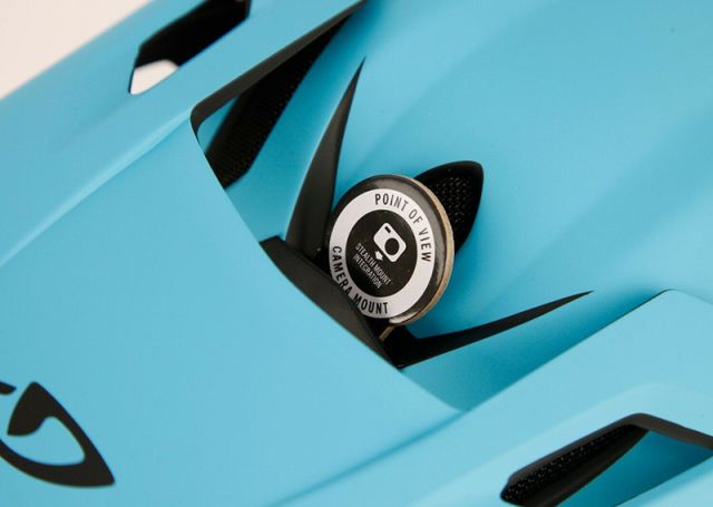 Giro Disciple MIPS Full Face Helmet - Matt Black/Iceberg Blue