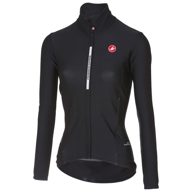 Castelli Womens Perfetto Jacket - Black | Ivanhoe Cycles