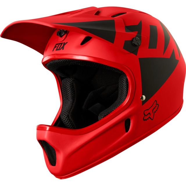 Fox Rampage Landi Helmet - Bright Red