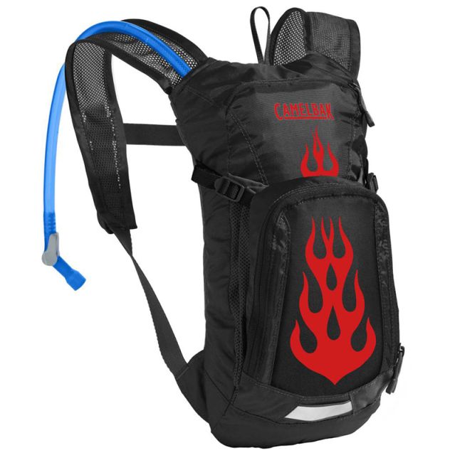 Camelbak Mini Mule 1.5L Kids Hydration Pack - Black Flames