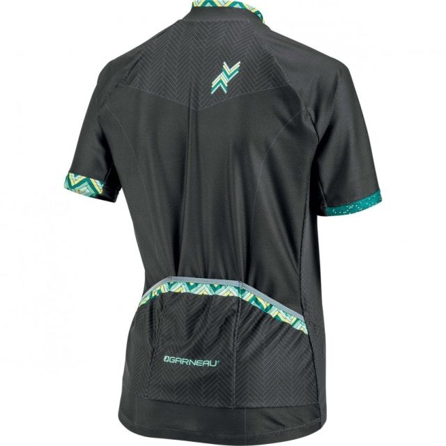 Louis Garneau Equipe GT Womens Jersey - Black/Green