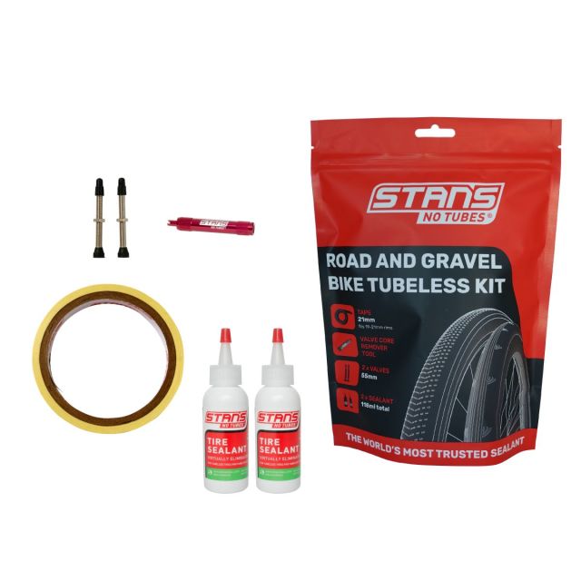 Stans NoTubes Road and Gravel Bike Tubeless Kit 1