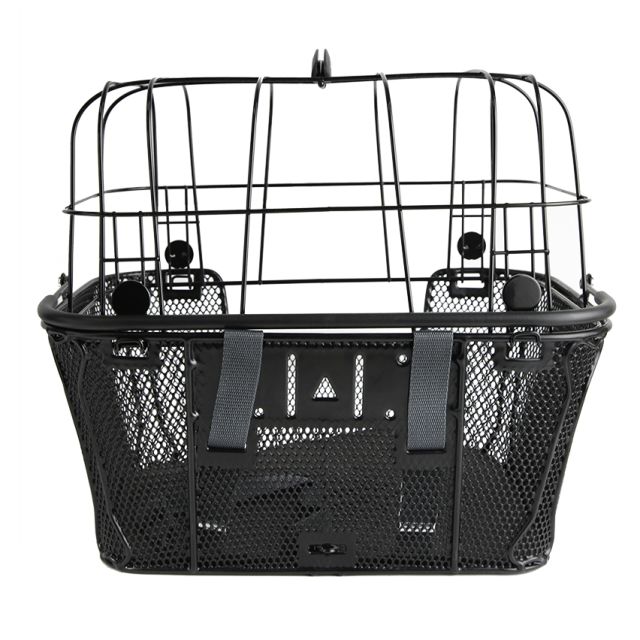Pet Carrier Front Wire Basket with Lid
