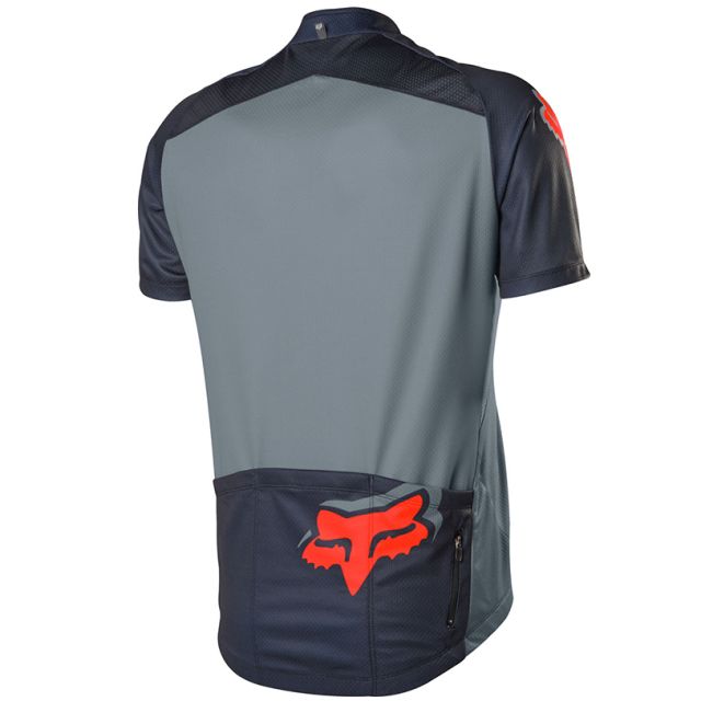 Fox Livewire Race Mako Short Sleeve Jersey - Grey