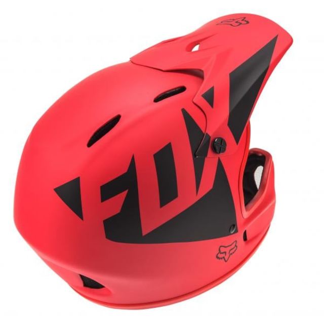 Fox Rampage Landi Helmet - Bright Red