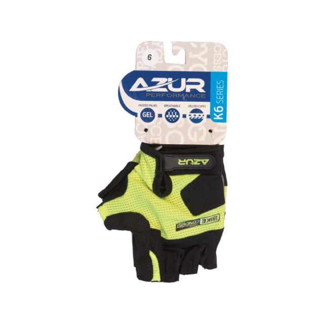 Azur K6 Kids Gloves - Yellow