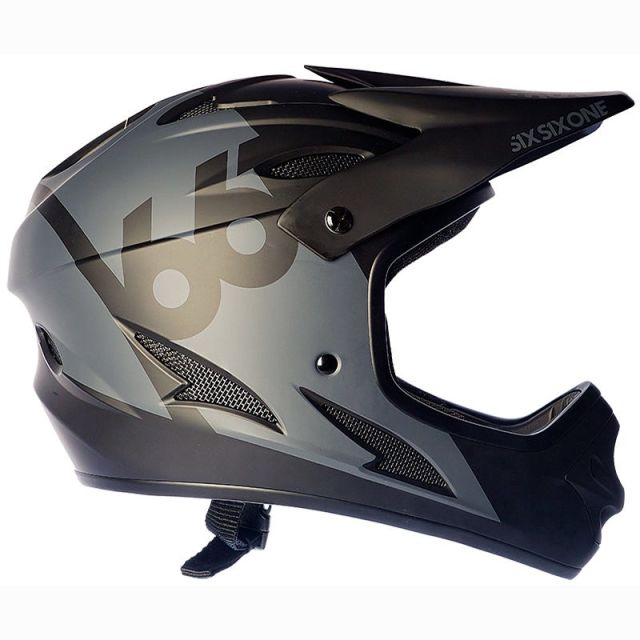 SixSixOne 661 Comp Full Face Helmet - Black