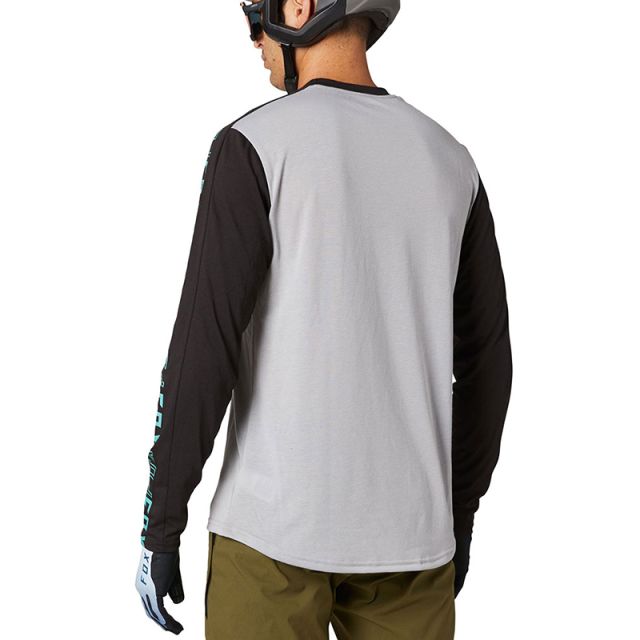Fox Ranger Drirelease Long Sleeve Jersey 2021 - Grey