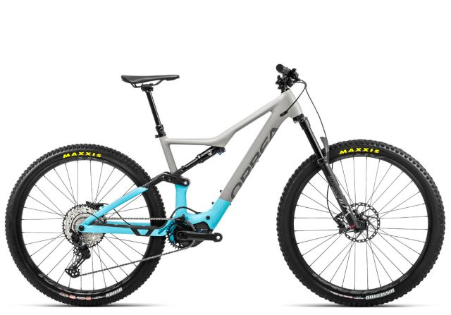 Orbea Rise H30 2022 - Mouse Grey/Sky Blue