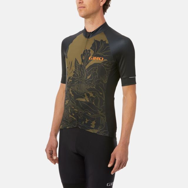 Giro Chrono Expert Mens Jersey - Olive Floral