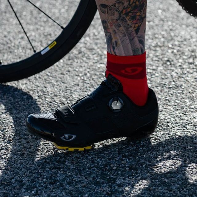 Giro Comp Racer Socks - Black/Shadow