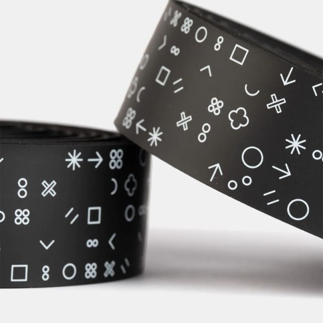 Burgh Hieroglyph Bar Tape White-10