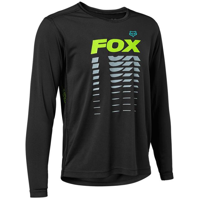 Fox Youth Ranger Long Sleeve Jersey 2021 â Black
