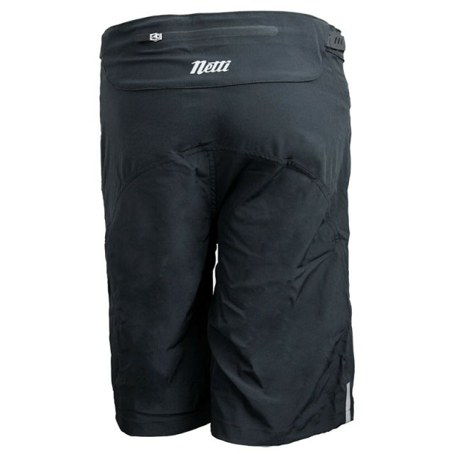 Netti Mens Shy Shorts - Black | Ivanhoe Cycles