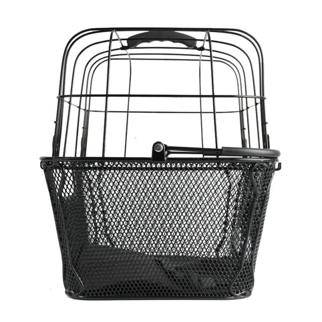 Pet Carrier Front Wire Basket with Lid