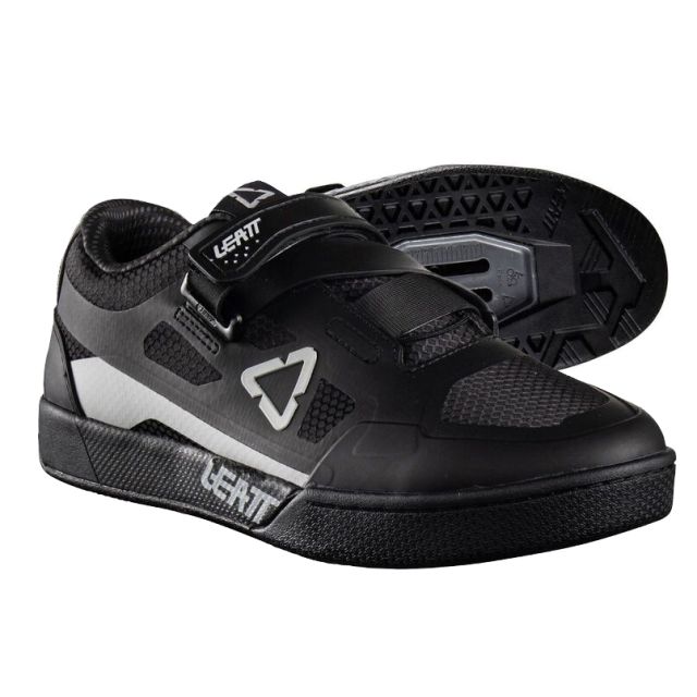 Leatt DBX 5.0 Clip SPD Shoes Black/Grey Ivanhoe Cycles