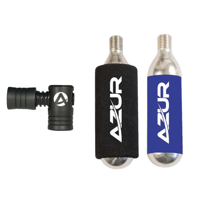 Azur Ezy Air 16g Co2 Inflator Pump Set
