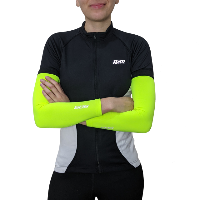 BBB Comfort Thermal Arm Warmers - Yellow