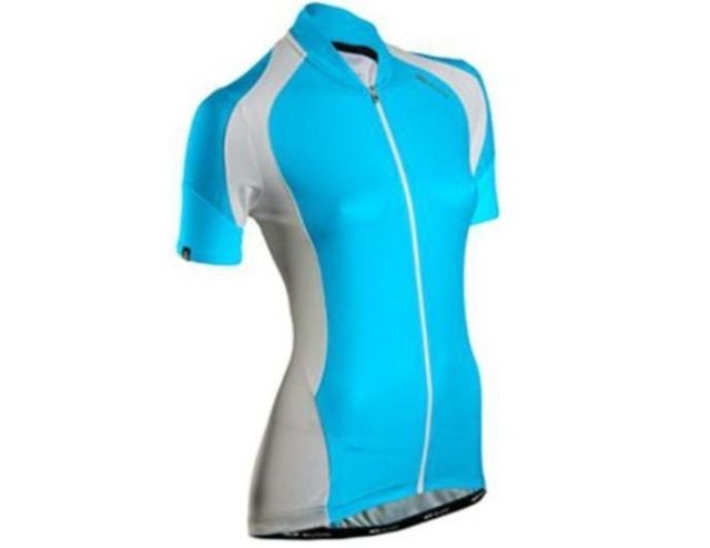 Sugoi RPM Womens Short Sleeve Jersey -Cyan L