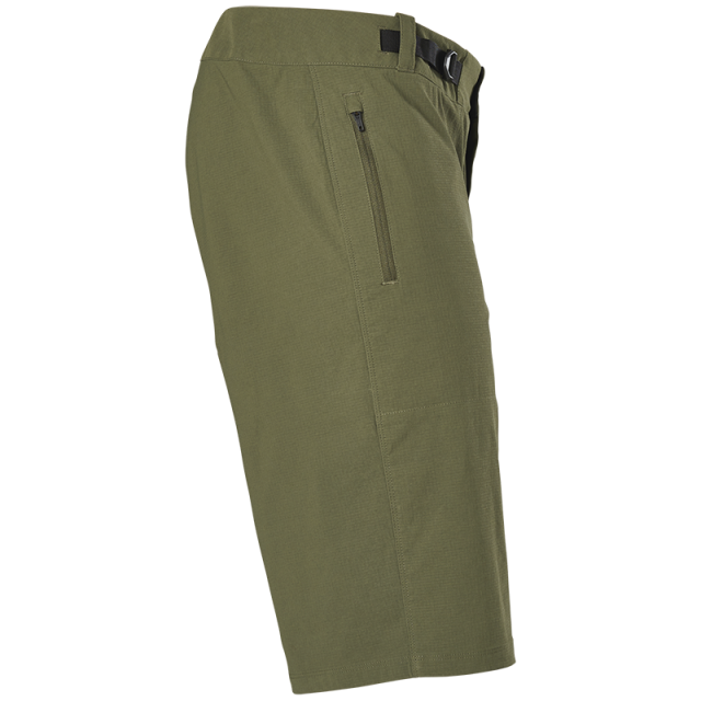 Fox Ranger MTB Shorts with Liner - Olive Green | Ivanhoe Cycles