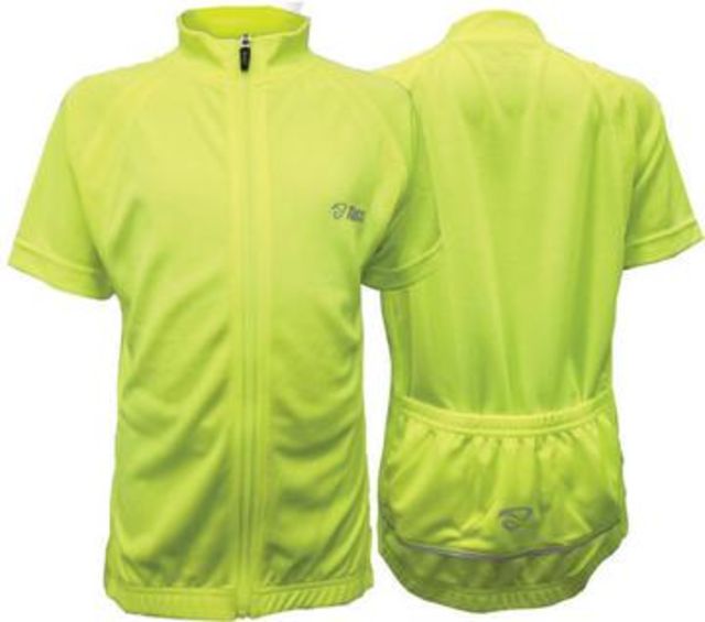 Netti Mini Breeze Kids Jersey - Fluro Yellow