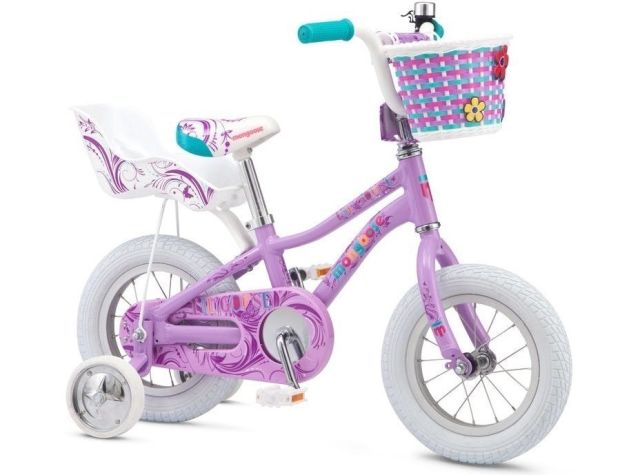 mongoose bike with training wheels