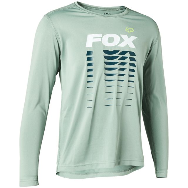 Fox Youth Ranger Long Sleeve Jersey - Sage Green