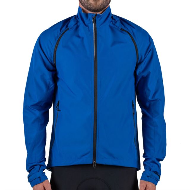 Bellwether Velocity Convertible Jacket - Blue | Ivanhoe Cycles