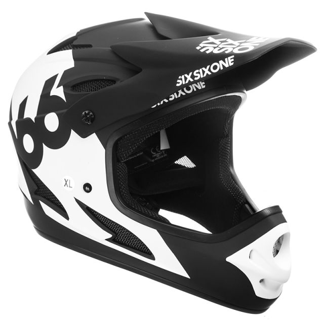 SixSixOne 661 Comp Full Face Helmet - White
