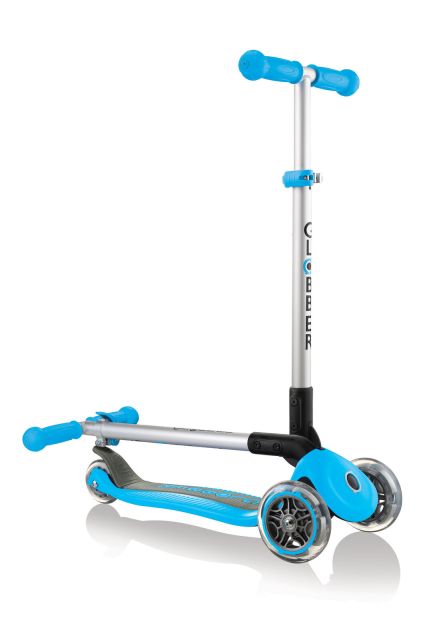 kids globber scooter blue