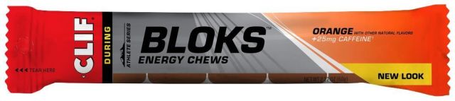 Food Clif Shot Bloks Orange + 25mg Caffeine Shot