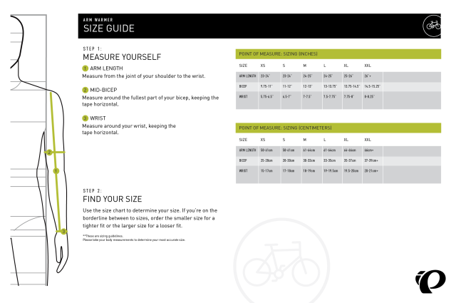 Pearl Izumi Elite Thermal Arm Warmers - Yellow
